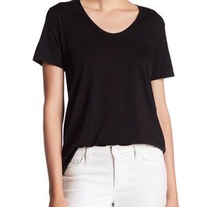 Theory Pinati Tee- size medium, black- NWT!